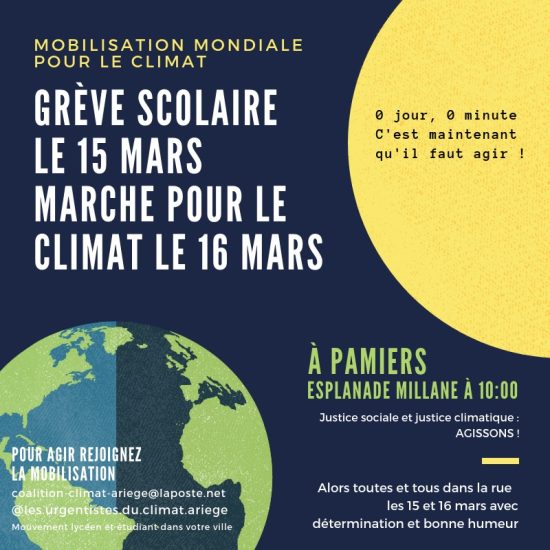 Mobilisation mondiale pour le climat